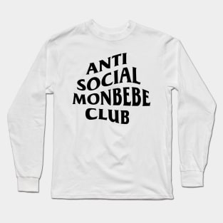 Anti social, MONBEBE club. Long Sleeve T-Shirt